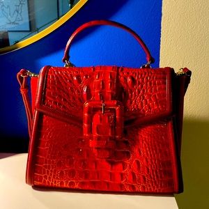 NWOT Brahmin Francine in Red